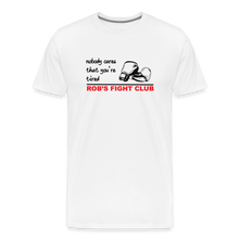 Load image into Gallery viewer, Nobody Cares That You're Tired™ - 2nd Version - Men's Premium T-Shirt - white