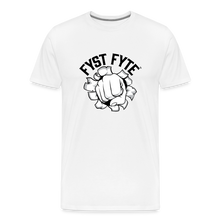Load image into Gallery viewer, FystFyte™ Tougher Than Most™ - Fist - Men's Premium T-Shirt - white