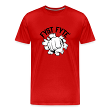 Load image into Gallery viewer, FystFyte™ Tougher Than Most™ - Fist - Men's Premium T-Shirt - red