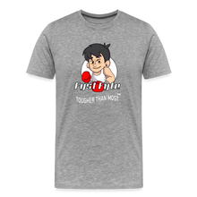Load image into Gallery viewer, FystFyte™ Tough Kid - Men's Premium T-Shirt - heather gray