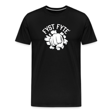 Load image into Gallery viewer, FystFyte™ Fighter Definition (Wht print) Men's Premium T-Shirt - black