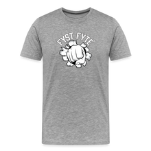 Load image into Gallery viewer, FystFyte™ Fighter Definition (Wht print) Men's Premium T-Shirt - heather gray