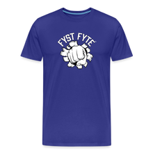 Load image into Gallery viewer, FystFyte™ Fighter Definition (Wht print) Men's Premium T-Shirt - royal blue