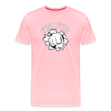 Load image into Gallery viewer, FystFyte™ Tougher Than Most™ Fist (Wht print) Men's Premium T-Shirt - pink