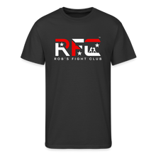 Load image into Gallery viewer, Rob's Fight Club - Fighter Logo - Men’s 50/50 T-Shirt - black
