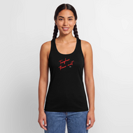 FystFyte™ Tougher Than Most™  Racerback Tank Top - black