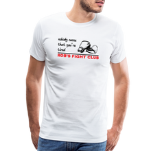 Load image into Gallery viewer, Nobody Cares That You&#39;re Tired™ - 2nd Version - Men&#39;s Premium T-Shirt - white
