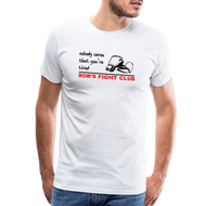 Nobody Cares That You're Tired™ - 2nd Version - Men's Premium T-Shirt - white