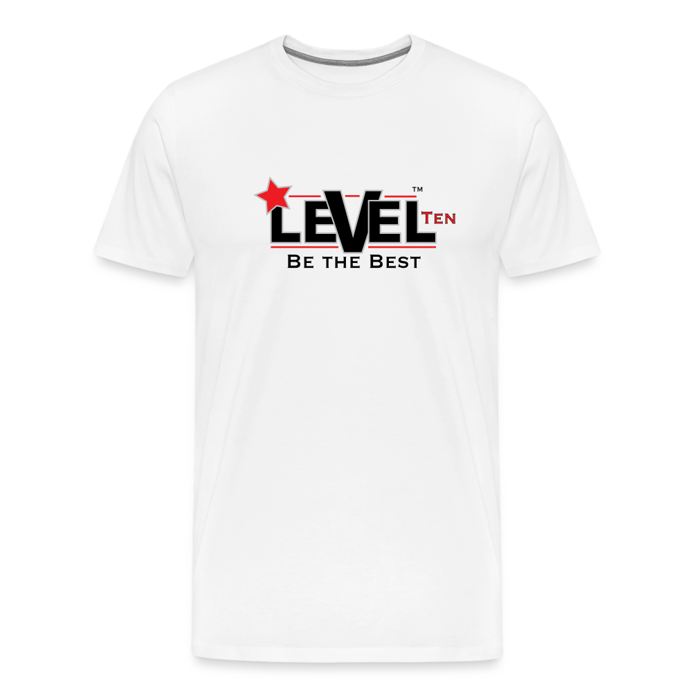 Level Ten™ - Men's Premium T-Shirt - white