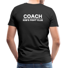Load image into Gallery viewer, Coach Shirt RFC -Men&#39;s Premium T-Shirt - black
