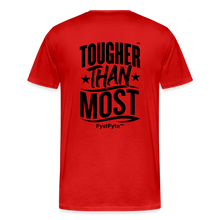Load image into Gallery viewer, FystFyte™ Tougher Than Most™ - Fist - Men&#39;s Premium T-Shirt - red
