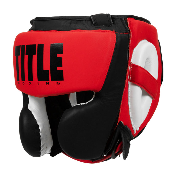 TITLE Select Leather Sparring Headgear